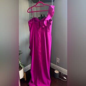Pink wedding guest dress